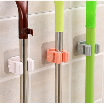 Mop Broom Holder Self Adhesive Mop Grip Storage Holders Wall Mounted Broom Hanger Tool Organizer Rack for Kitchen GardenHot sale products Mop Broom Holder Self Adhesive Mop Grip Storage Holders Wall Mounted Broom Hanger Tool Organizer Rack for Kitchen GardenHot sale products