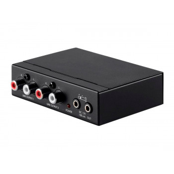 RJR-2 Multizone RJ45 to RCA Converter RJR-2 Multizone RJ45 to RCA Converter