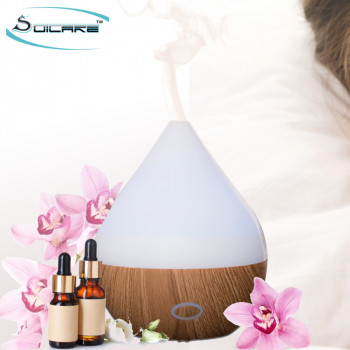 SOICARE 150ml Small Wood Grain Ultrasonic Essential Oil Aroma Diffuser SOICARE 150ml Small Wood Grain Ultrasonic Essential Oil Aroma Diffuser
