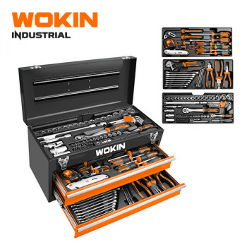 WOKIN Tools and Hardware 98pcs Chest Tool Set 