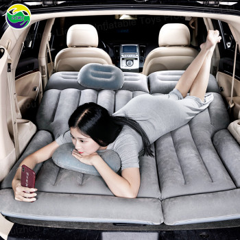 Self driving tour customized travel inflatable mattress camping car air bed suv with storage stool Self driving tour customized travel inflatable mattress camping car air bed suv with storage stool