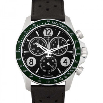T-Sport V8 Quartz Chronograph Quartz Black Dial Men's Watch