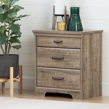 Versa 2-drawer Nightstand w/ Charging Station by South Shore