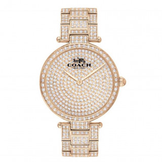 COACH PARK CARNATION GOLD STEEL WITH CRYSTALS LADIES WATCH - 14503428 COACH PARK CARNATION GOLD STEEL WITH CRYSTALS LADIES WATCH - 14503428