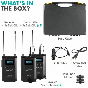 Wireless Lavalier System WMX-20-DUO