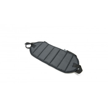 Mind Reader Rest, Ergonomic Foot, Pressure Relief for Comfort, Back, and Body, Plane, Black