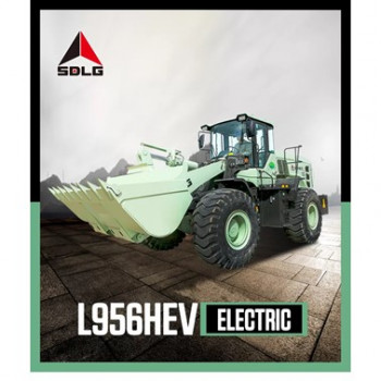 SDLG L956HEV New Design Electric Loader 4 Wheel Drive 5 t Front End Electric Loader with 3 m3 Bucket